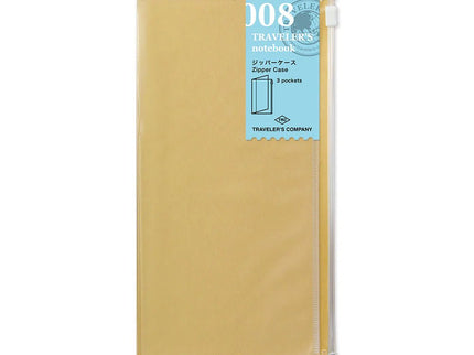 TRAVELER's notebook Refill - 008 Zipper Pocket - ColorSwatch
