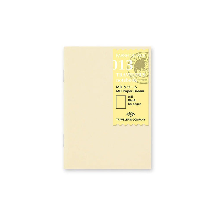 TRAVELER's notebook Refill - Passport - 013 MD paper blank - ColorSwatch