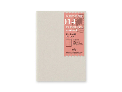 TRAVELER's notebook Refill - Passport - 014 Dot Grid - ColorSwatch