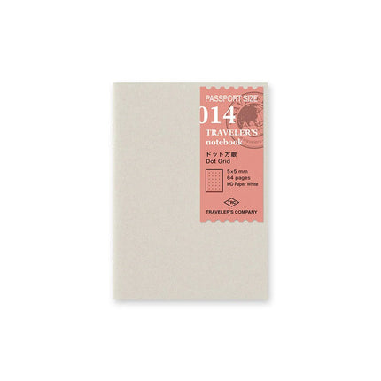 TRAVELER's notebook Refill - Passport - 014 Dot Grid - ColorSwatch