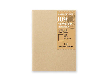 TRAVELER's notebook Refill - Passport - 09 Kraft - ColorSwatch
