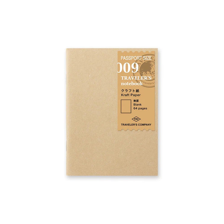TRAVELER's notebook Refill - Passport - 09 Kraft - ColorSwatch