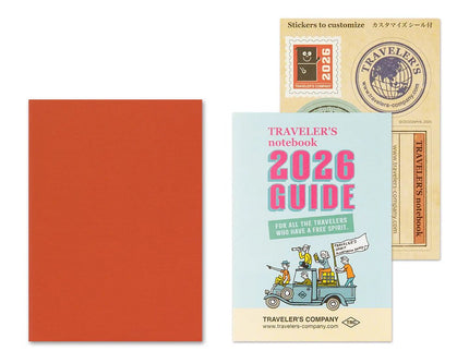 TRAVELER's notebook Refill - Passport - 2026 Monthly - ColorSwatch
