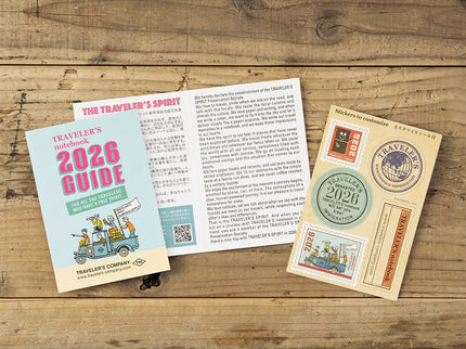 TRAVELER's notebook Refill - Passport - 2026 Monthly - ColorSwatch