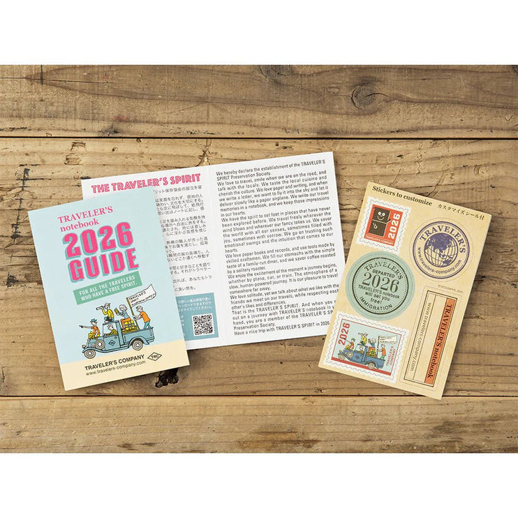 TRAVELER's notebook Refill - Passport - 2026 Monthly - ColorSwatch