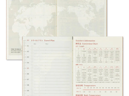 TRAVELER's notebook Refill - Passport - 2026 Monthly - ColorSwatch