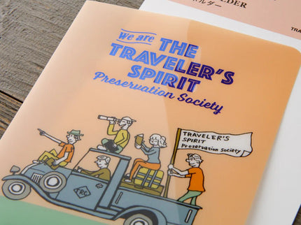 TRAVELER's notebook Refill - Passport - Clear Folder 2026 - ColorSwatch