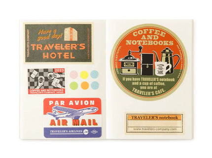 TRAVELER's notebook Refill - Passport Size - Sticker Release Paper - ColorSwatch