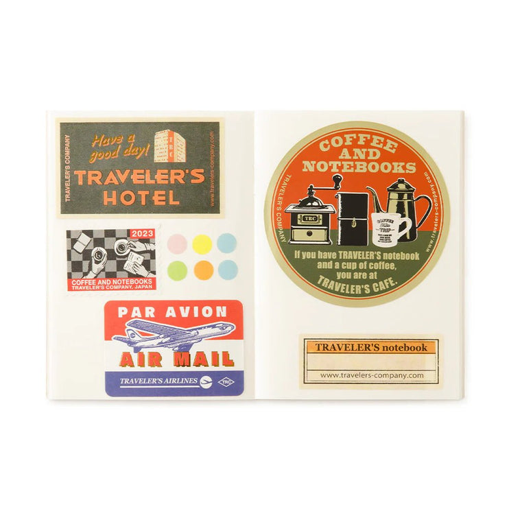 TRAVELER's notebook Refill - Passport Size - Sticker Release Paper - ColorSwatch