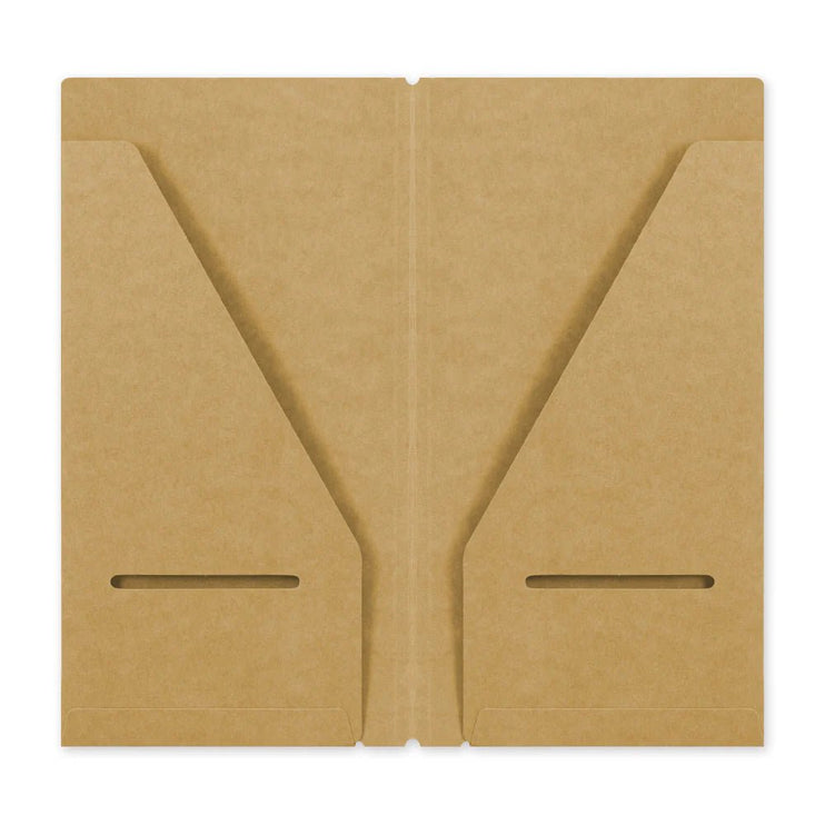TRAVELER's notebook Refill - Regular Size - 020 Kraft File - ColorSwatch