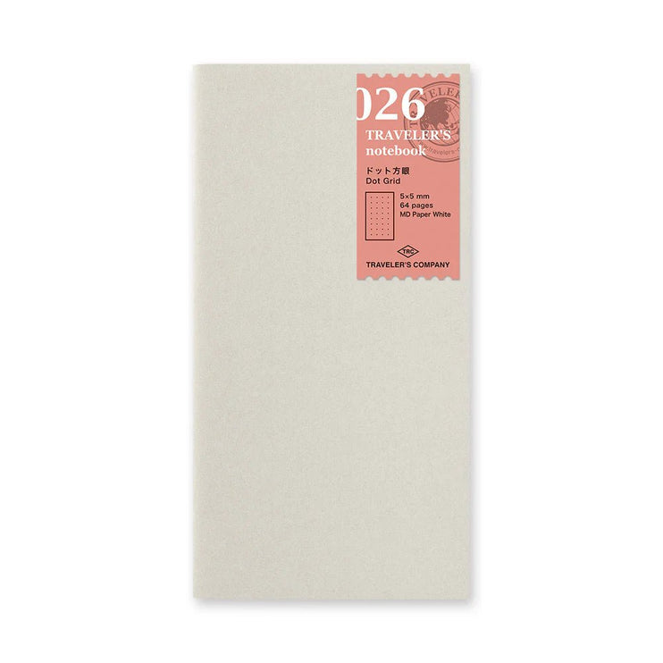 TRAVELER's notebook Refill - Regular Size - 026 Dot Grid - ColorSwatch