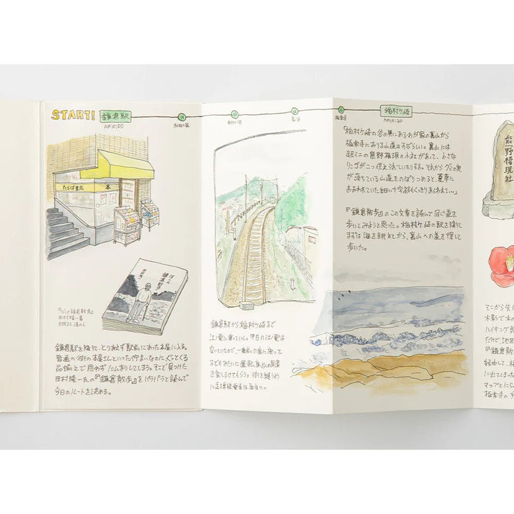 TRAVELER's notebook Refill - Regular Size - 032 Accordion Fold Paper - ColorSwatch