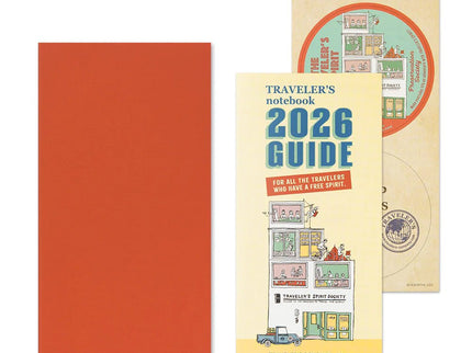 TRAVELER's notebook Refill - Regular Size - 2026 Monthly - ColorSwatch