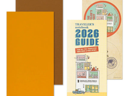 TRAVELER's notebook Refill - Regular Size - 2026 Weekly Vertical - ColorSwatch