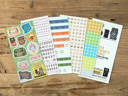 TRAVELER's notebook - Sticker Set 2026 - ColorSwatch