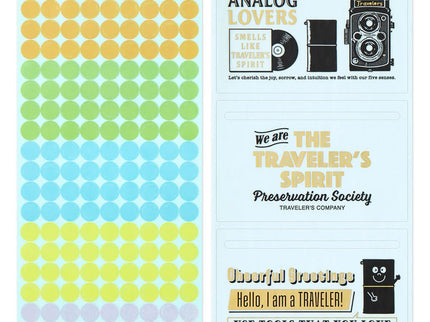 TRAVELER's notebook - Sticker Set 2026 - ColorSwatch