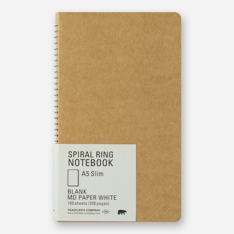 Traveler's Noteboook A5 slim - En Blanco - ColorSwatch