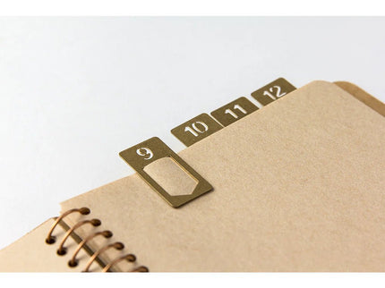 TRC BRASS Clips - Number - ColorSwatch