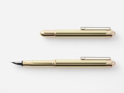 TRC BRASS FOUNTAIN PEN - Pluma Fuente - ColorSwatch