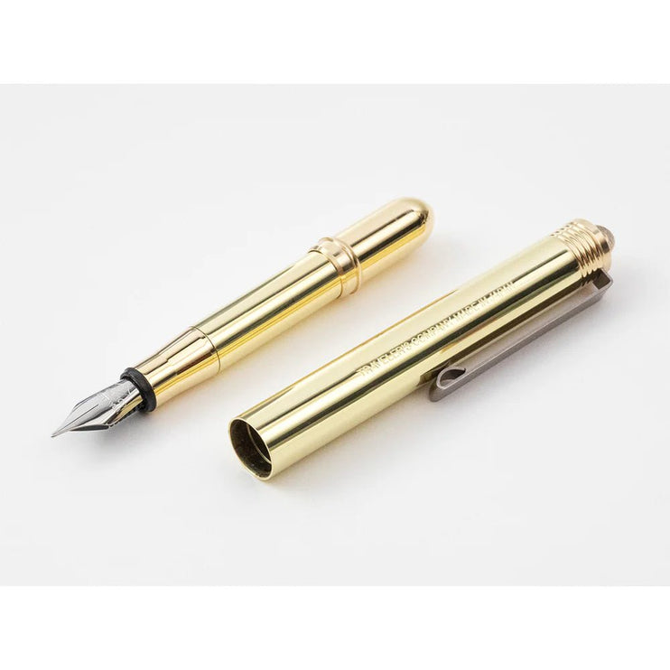 TRC BRASS FOUNTAIN PEN - Pluma Fuente - ColorSwatch