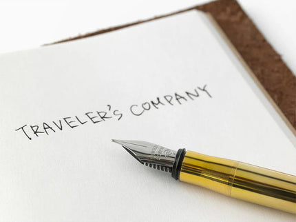 TRC BRASS FOUNTAIN PEN - Pluma Fuente - ColorSwatch