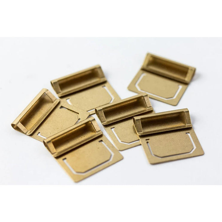 TRC BRASS INDEX Clips - ColorSwatch
