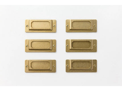 TRC BRASS - Label Plate - ColorSwatch