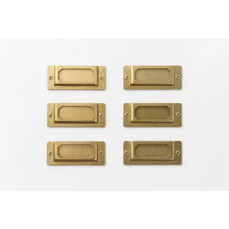 TRC BRASS - Label Plate - ColorSwatch