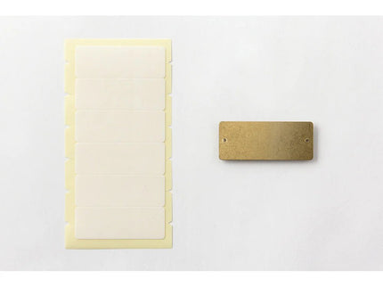 TRC BRASS - Label Plate - ColorSwatch