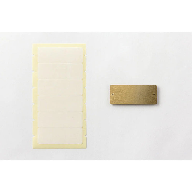 TRC BRASS - Label Plate - ColorSwatch