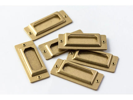 TRC BRASS - Label Plate - ColorSwatch