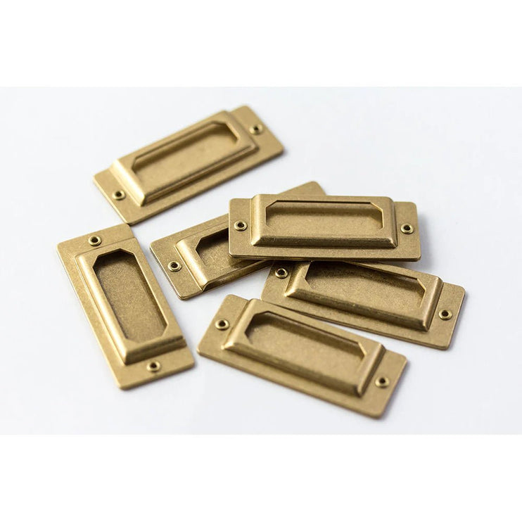 TRC BRASS - Label Plate - ColorSwatch