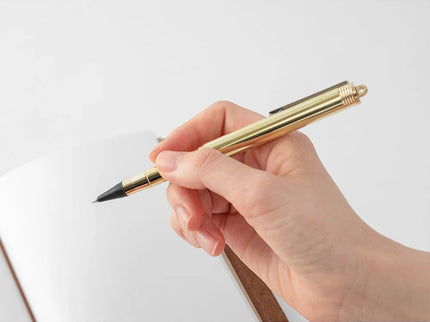 TRC BRASS ROLLERBALL PEN - Lapicero recargable - ColorSwatch