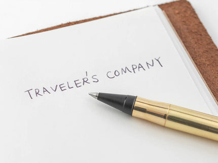 TRC BRASS ROLLERBALL PEN - Lapicero recargable - ColorSwatch