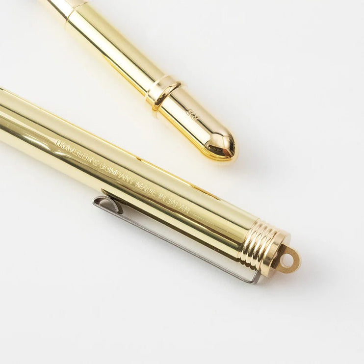 TRC BRASS ROLLERBALL PEN - Lapicero recargable - ColorSwatch