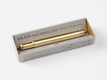 TRC BRASS ROLLERBALL PEN - Lapicero recargable - ColorSwatch