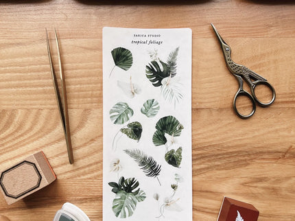 Stickers - Tropical Foliage