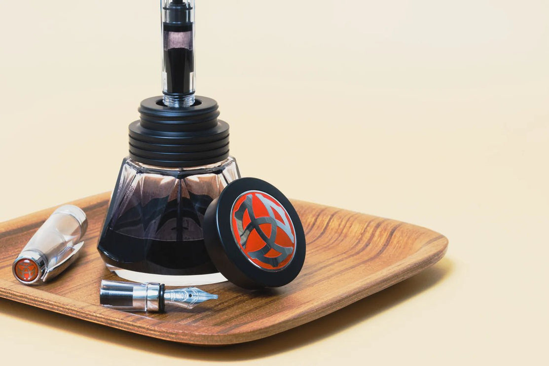 TWSBI Diamond 50 Polished AL Ink Bottle - ColorSwatch