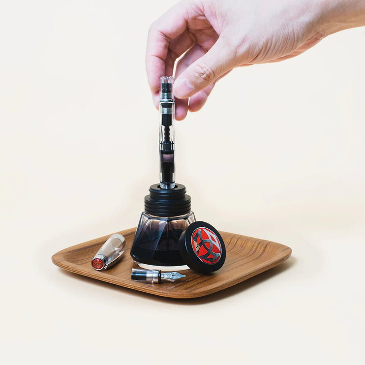 TWSBI Diamond 50 Polished AL Ink Bottle - ColorSwatch