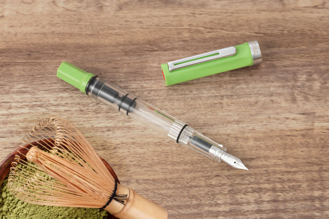 Pluma Fuente Eco - Matcha Green