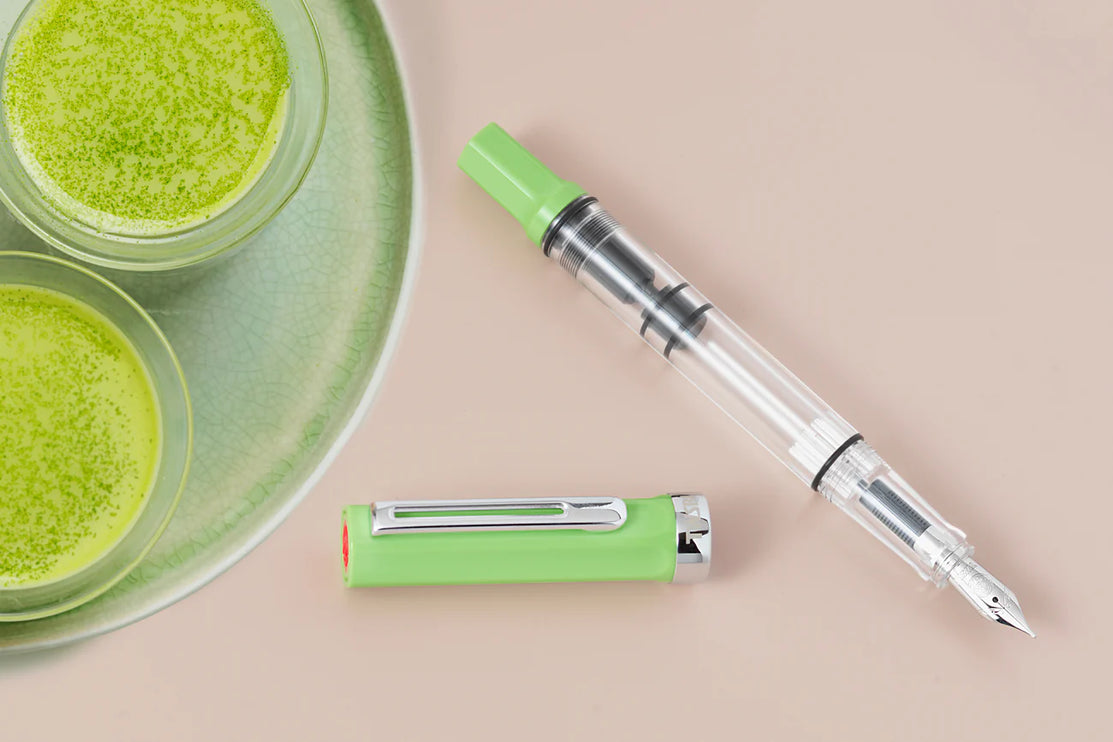 Pluma Fuente Eco - Matcha Green