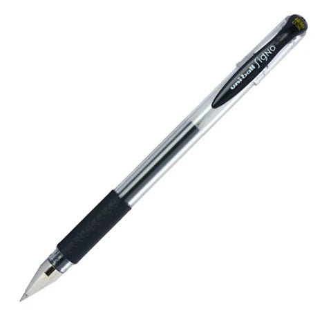 Uni-Ball Signo DX Gel Pen 0.38 - Black - ColorSwatch
