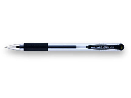 Uni-Ball Signo DX Gel Pen 0.38 - Black - ColorSwatch