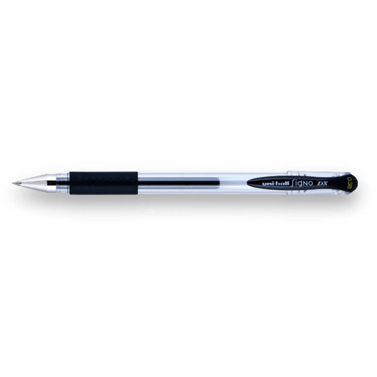 Uni-Ball Signo DX Gel Pen 0.38 - Black - ColorSwatch