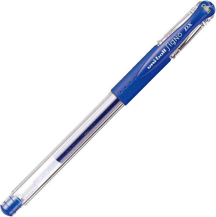 Uni-Ball Signo DX Gel Pen 0.38 - Blue - ColorSwatch