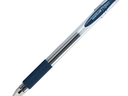Uni-Ball Signo DX Gel Pen 0.38 - Blue Black - ColorSwatch