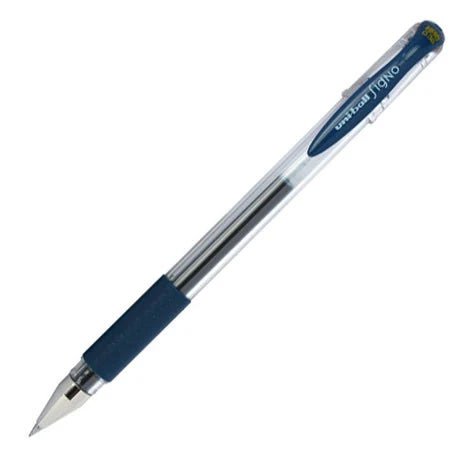 Uni-Ball Signo DX Gel Pen 0.38 - Blue Black - ColorSwatch