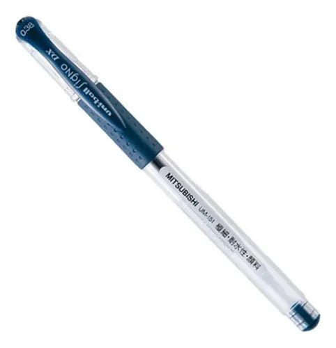 Uni-Ball Signo DX Gel Pen 0.38 - Blue Black - ColorSwatch