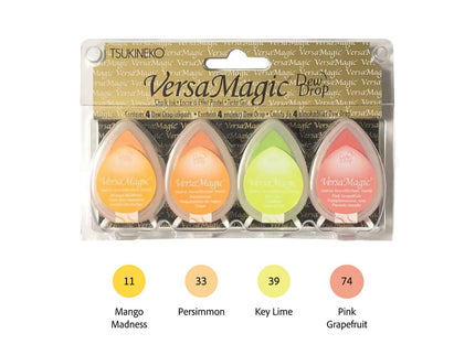 VersaMagic Ink Pads - Set de 4 - Fruit Cocktail - ColorSwatch