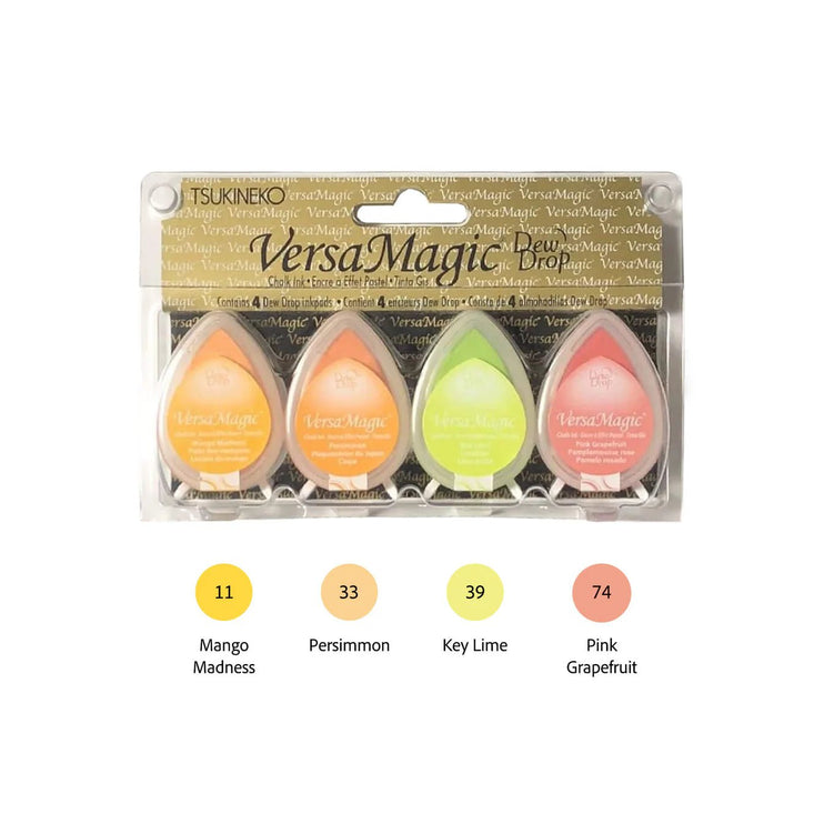 VersaMagic Ink Pads - Set de 4 - Fruit Cocktail - ColorSwatch